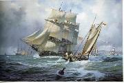 Seascape, boats, ships and warships.101